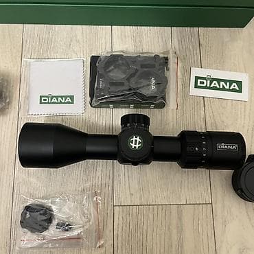 присел: Шикарный Оптический прицел DIANA 3-12x44 FFP в компактном корпусе — 2
