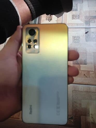 телефон redmi note 12: Redmi, Redmi 12 5G, Б/у, 128 ГБ, цвет - Желтый, 1 SIM, 2 SIM — 3