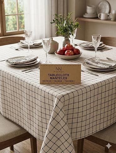 салфетки сервировочные: Скатерти Naonao Tablecloth Manteles - Декоры на выбор: лимоны на — 6