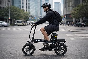 вело двигатель: Электровелосипед, Б/у — 1