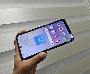 samsung galaxy a33: Samsung Galaxy A35, Б/у, 128 ГБ, цвет - Синий, 1 SIM, 2 SIM, eSIM — 1