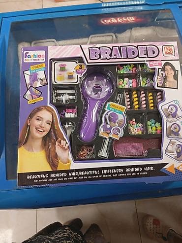 швеный машынка: Набор для плетения кос BRAIDED (Fashion Do It Yourself), для детей 6+ — 3