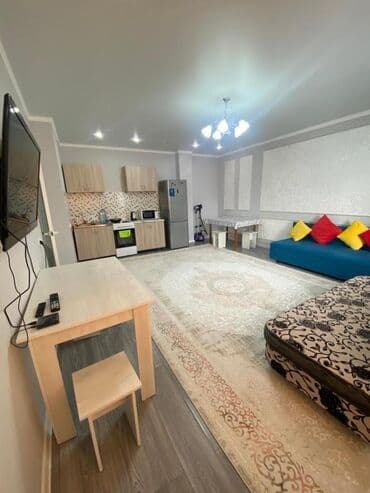 дом в балыкчы: 1 комната, Душевая кабина, Постельное белье, Кондиционер — 11