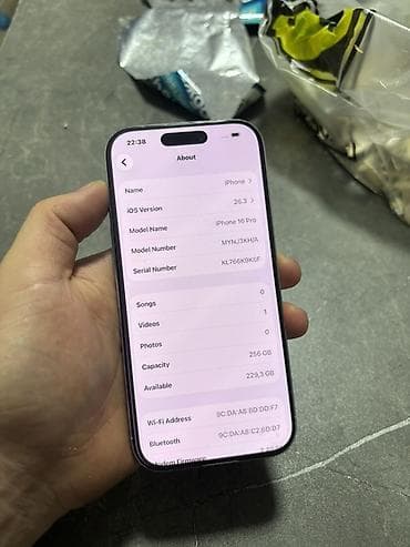 galaxy note 10 lite: IPhone 16 Pro, Б/у, 256 ГБ, Белый — 8