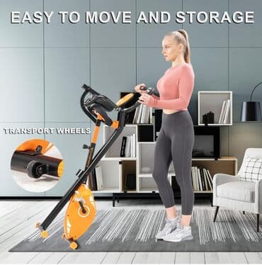 купить домашний тренажер велосипед: CITYSPORTS Складной велотренажер Складной домашний велосипед со — 2