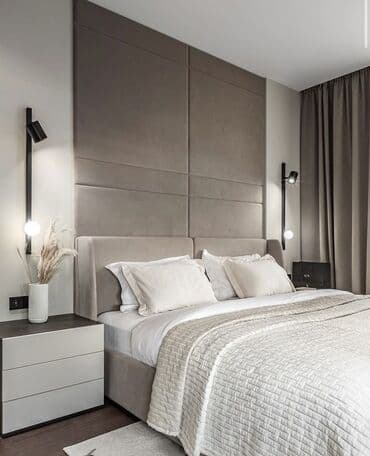 суточное квартира бишкек: 1 комната, Душевая кабина, Постельное белье, Кондиционер — 1