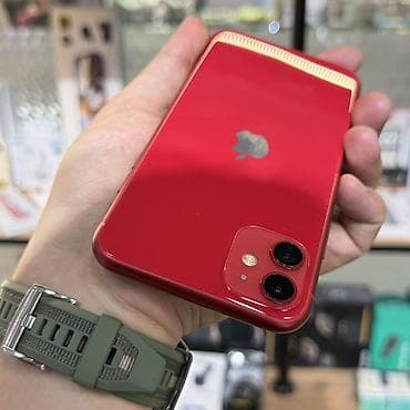 ipad 8: IPhone 11, Б/у, 256 ГБ, Красный, Защитное стекло, 100 % — 8