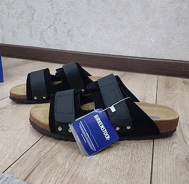 пятки: Мужские сандалии, 43, 44, Birkenstock, Новый, цвет - Черный, Самовывоз — 4
