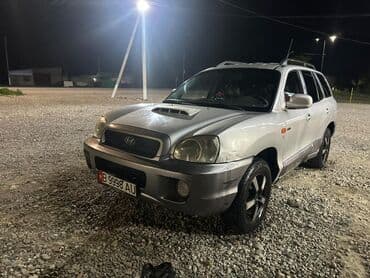 муссо машина: Hyundai Santa Fe: 2002 г., 2 л, Механика, Дизель, Кроссовер — 6