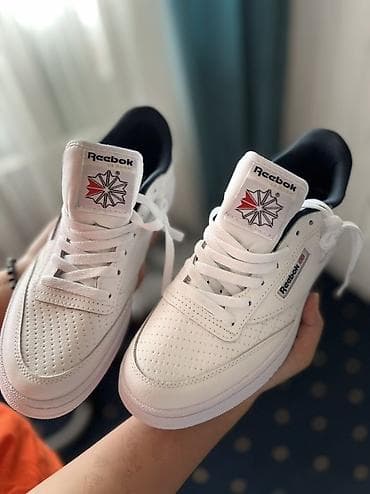 рубашку красную клетчатую: Мужские кроссовки, 42, Reebok, Новый, цвет - Белый, Бесплатная доставка — 2