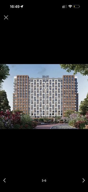 Квартиры: 2 комнаты, 74 м², Элитка, 9 этаж, Готовая ПСО (под самоотделку) — 5