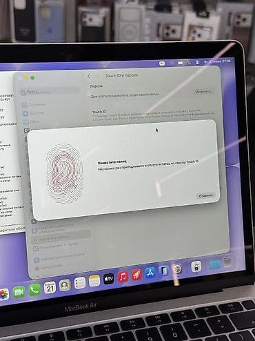 air m1: Для программирования, Б/у, Apple M1, ОЗУ, RAM: 8 ГБ, В рассрочку — 8