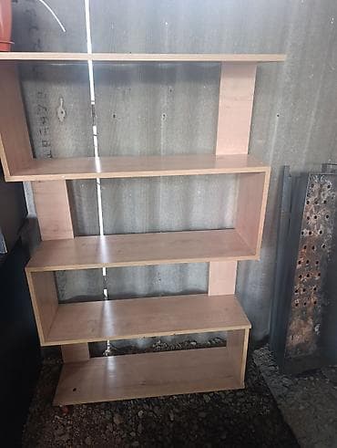 полки для кафе: Книжная полка, ЛДСП, Напольная — 3