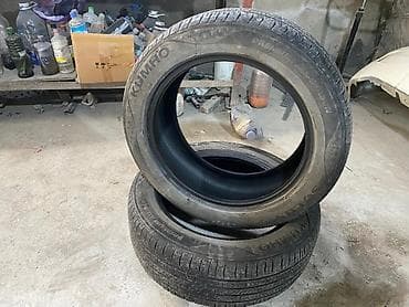tesla kg: Шины 215 / 55 / R 17, Лето, Б/у, Пара, Легковые, Корея, Kumho — 3