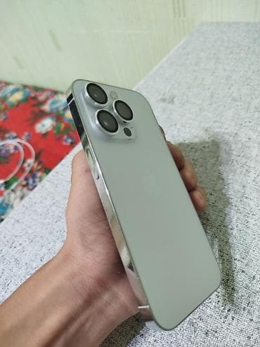 IPhone 14 Pro, Б/у, 256 ГБ, Белый, Зарядное устройство, Защитное стекло, Чехол, 80 % — 2