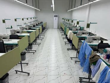 В новый ЦЕХ требуется: ШВЕИ ПРЯМОСТРОЧКИ ! ЦЕХ теплый чистый