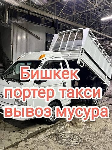 тележка для уборки: Заказать Хендай портер, Вывоз строй мусора, C грузчиком — 1