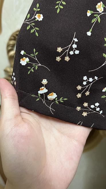 кийим ош: Күнүмдүк көйнөк, Кытай, Жай, Узун модель, Жибек, XS, S, M — 2