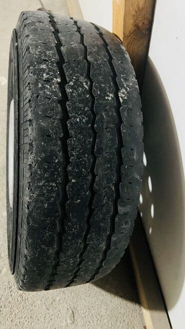 шины для фронтального погрузчика: Колеса в сборе 225 / 70 / R 15, Всесезонная, Б/у, Запаска, Грузовики/Автобусы, Железные — 2