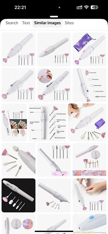 Наборы инструментов: Портативный маникюрный набор-ручка с насадками Компактная — 3