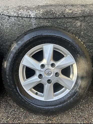 stud 100: Колеса в сборе 285 / 60 / R 18, Зимняя шипованная, Б/у, Комплект, Внедорожные (АТ/МТ), Литые, отверстий - 5 — 4