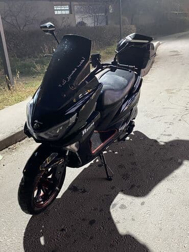 купить электрический скутер: Макси-скутер Yamaha, 175 куб. см, Бензин — 7