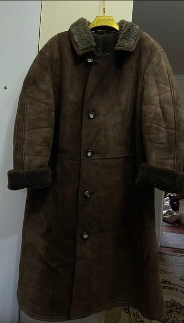 Толстовки: Мужская дубленка натуралка в отличном состоянии размер 54-56 — 1