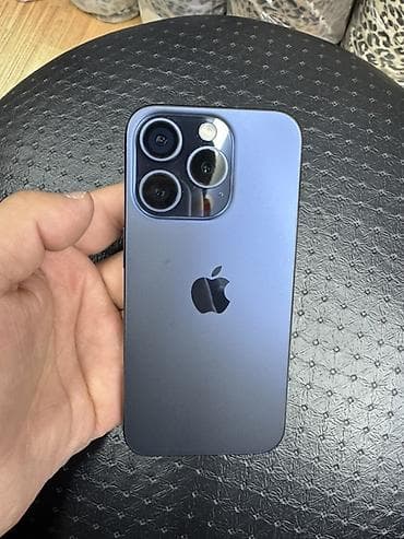 Poco: IPhone 15 Pro, Б/у, 512 ГБ, Sierra Blue, Кабель — 1