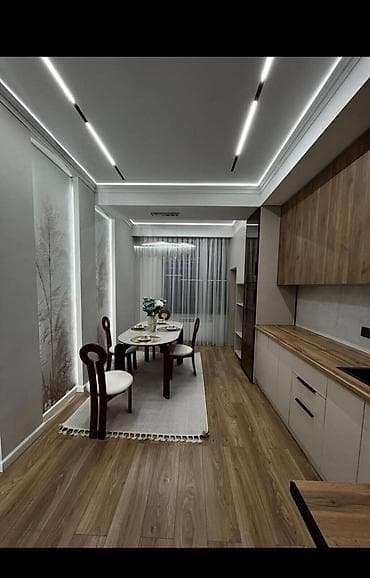 Батирлер: 2 бөлмө, 45 м², Киргизия 1 108-серия, 3 кабат, Дизайнердик оңдоо — 9