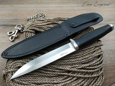 прибор ночного видения для охоты бу: Охотничий нож Хорь-2 от Витязь, сталь 65х13, рукоять дерево, гарда — 4