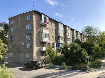 квартира дом бишкек: 1 бөлмө, 32 кв. м, 104-серия, 4 кабат — 7