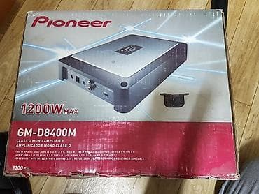 автомобильный усилитель: Усилитель 1000 Вт, Каналов: 1 — 3