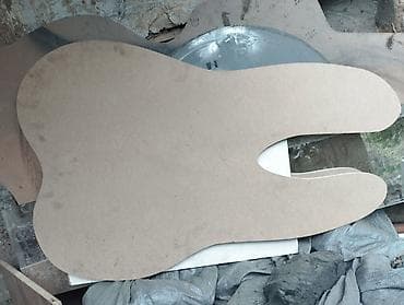 тримо зеркало: Фигурная заготовка из МДФ «Зуб» - Материал: МДФ. - Форма — 1