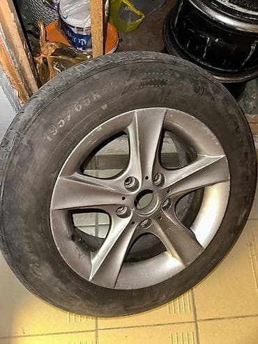пш метр: Дөңгөлөктөр монтажда 195 / 65 / R 15, Жай, Колдонулган, 1 даана, Жеңил унаалар, Куйма, тешиктери - 5 — 2