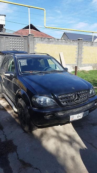 Mercedes-Benz M-Class: 2002 г., 5 л, Автомат, Бензин, Кроссовер