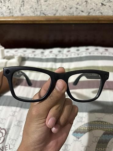 lalafo iphone xr: Очки Ray-Ban с камерой (умные очки) - Классическая прямоугольная — 4