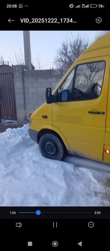 кондиционер для спринтер: Mercedes-Benz Спринтер: 2003 г., 2.9 л, Механика, Дизель, Фургон — 3