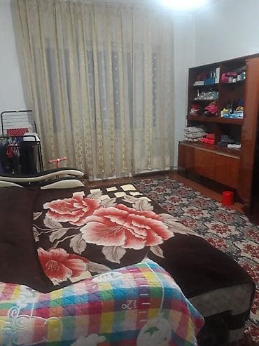 old bishkek аренда: 1 комната, 35 м², 105 серия, 4 этаж, Старый ремонт — 1