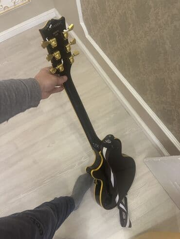 караоке для дома: Электрогитара Les Paul-стиля + комплект для игры - Гитара формата LP — 5