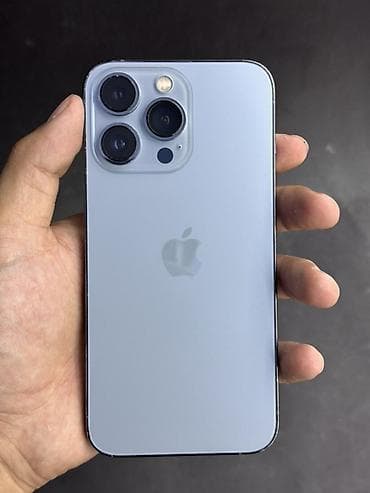 iphone 11 max: IPhone 13 Pro, Б/у, 256 ГБ, Голубой, 100 % — 1