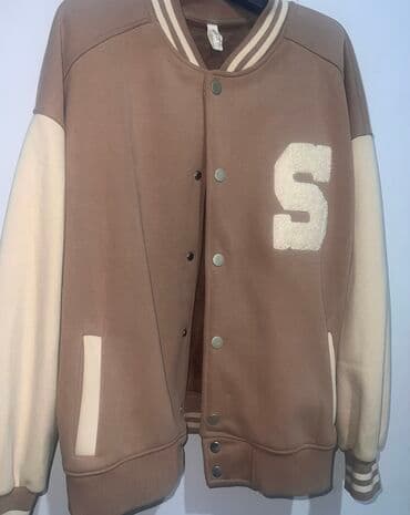 срочно продаю в связи с переездом: Бомбер, Осень-весна, Оверсайз, XL — 1