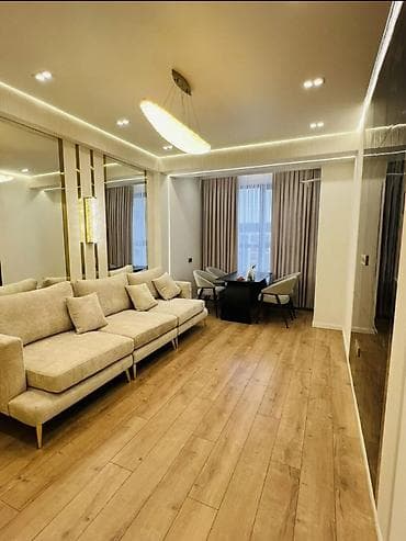 flat osh: 3 комнаты, 83 м², Элитка, 13 этаж, Евроремонт — 1