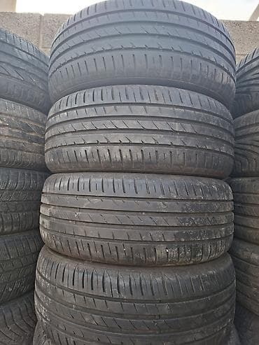 Шины 205 / 55 / R 16, Лето, Б/у, Комплект, Легковые, Hankook
