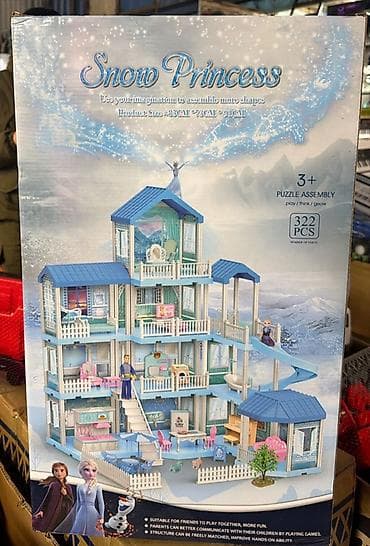 домик детские: Игровые наборы «Villa» и «Snow Princess» — большие кукольные дома с — 4