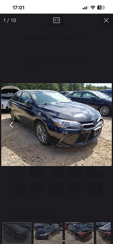 тесла модел с: Toyota Camry: 2017 г., Автомат, Бензин, Седан — 4