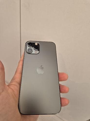 apple 12pro: IPhone 12 Pro, Б/у, 128 ГБ, Графит, Защитное стекло, Чехол, Коробка, 85 % — 5