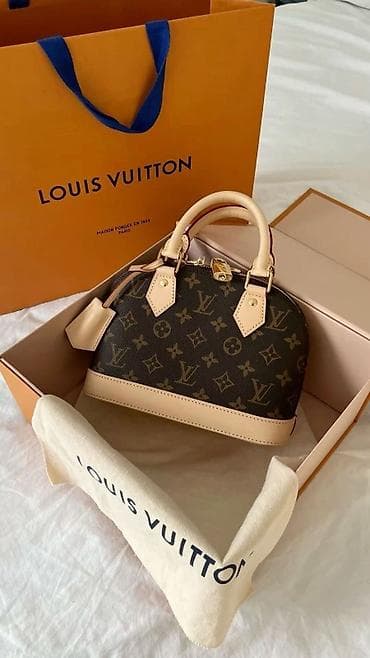 Аксессуарлар: Сумка Louis Vuitton Alma BB Monogram - Иконическая форма Alma BB из — 3