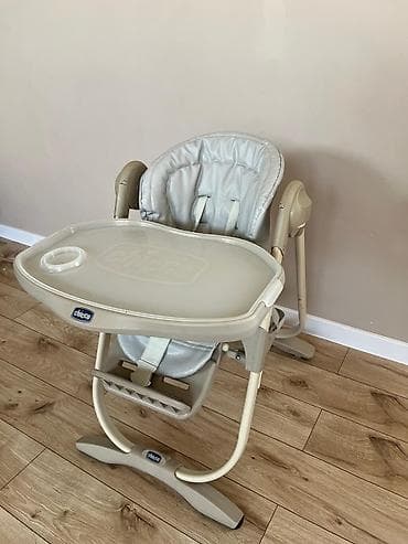 заказ делфин: Стульчик для кормления, Б/у, Chicco, Пластик, Трансформер, цвет - Бежевый — 7