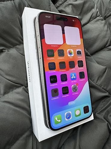 iphone 10plus: IPhone 15 Pro Max, Б/у, 256 ГБ, Natural Titanium, Коробка, 84 % — 3