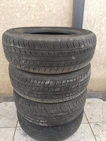 зимняя шина 19565r15: Шины 195 / 65 / R 15, Лето, Б/у, Легковые, Корея, Hankook — 1